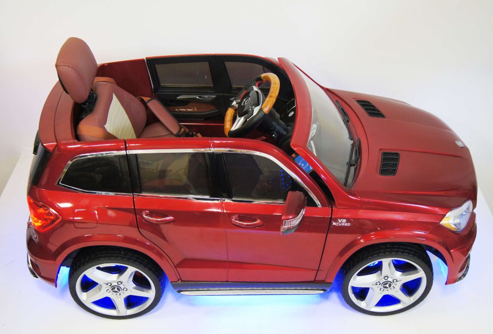 Электромобиль Mercedes Benz gl63 белый