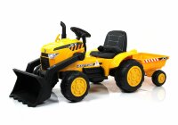 Детский электромобиль трактор-погрузчик с прицепом P222PP 